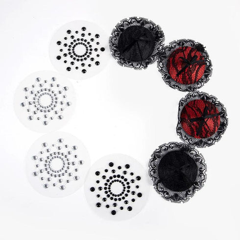 Crystal Rhinestone Nipple Pasties